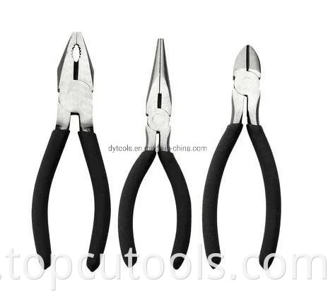 Plier Set 3PCS Fxa (side cutter, lineman, nose pl.)